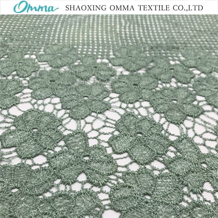Shiny Chemical Lace Fabric